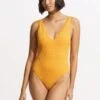 Sea Dive Deep V Neck One Piece - Rockmelon 1 Sea Dive Deep V Neck One Piece - Rockmelon -Bikini Sales Store 10974 861 Rockmelon 3