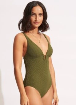 Willow One Piece - Avocado -Bikini Sales Store 10993 924 Avocado 3