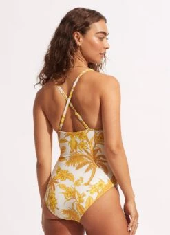 Castaway V Neck One Piece - Tuscan Sunset 14 Castaway V Neck One Piece - Tuscan Sunset -Bikini Sales Store 10993 980 TuscanSuns 6