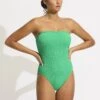 Sea Dive DD Bandeau One Piece - Jade -Bikini Sales Store 11011DD861 Jade 3