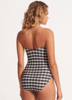 Portofino DD Bandeau One Piece - Black -Bikini Sales Store 11011DD939 Black 3