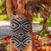 Zanzibar One Shoulder One Piece - Black 1 Zanzibar One Shoulder One Piece - Black -Bikini Sales Store 11014 049 Black 1