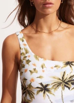 Coast To Coast One Shoulder One Piece - Powder Blue 14 Coast To Coast One Shoulder One Piece - Powder Blue -Bikini Sales Store 11014 913 PowderBlue 6