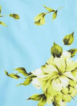 Full Bloom One Shoulder One Piece - Sky -Bikini Sales Store 11014 932 Sky 9