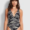 Skin DeepDeep V One Piece - Black -Bikini Sales Store 11046 940 Black 1