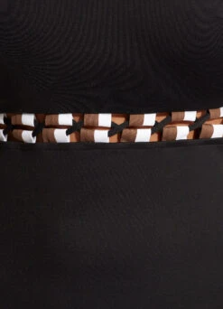 Sun Stripe DD Bandeau One Piece - Black 11 Sun Stripe DD Bandeau One Piece - Black -Bikini Sales Store 11053DD947 Black 5