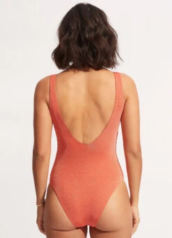 Poolside V Neck One Piece - Pink Chintz 10 Poolside V Neck One Piece - Pink Chintz -Bikini Sales Store 11061 959 PinkChintz 4