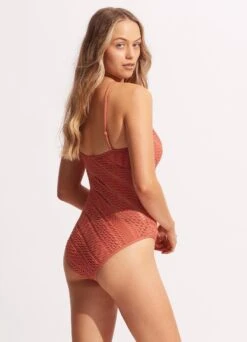 Marrakesh DD High Neck One Piece - Cinnamon -Bikini Sales Store 11084DD911 Cinnamon 5