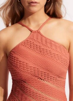 Marrakesh DD High Neck One Piece - Cinnamon -Bikini Sales Store 11084DD911 Cinnamon 6