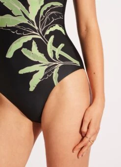 Palm Paradise DD One Piece - Black 9 Palm Paradise DD One Piece - Black -Bikini Sales Store 11091DD028 Black 6