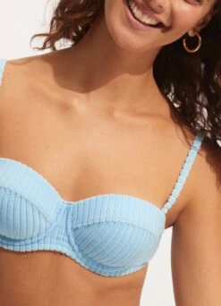 Havana Bustier Bra - Powder Blue -Bikini Sales Store 30059 815 PowderBlue 7