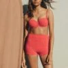 Havana Bustier Bra - Sun Kissed Coral