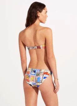 On Vacation Bustier Bandeau Bikini Top - Azure -Bikini Sales Store 30574 022 Azure 6