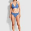 Active Halter Bikini Top - Marina Blue -Bikini Sales Store 30645 058 MarinaBlu 1