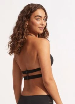 Seafolly Collective Halter Bra - Black 13 Seafolly Collective Halter Bra - Black -Bikini Sales Store 30645 942 Black 4