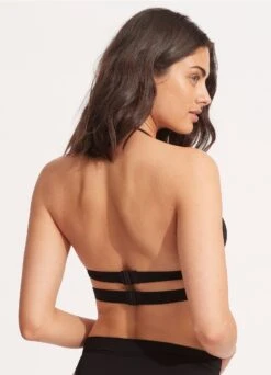Seafolly Collective Halter Bra - Black 16 Seafolly Collective Halter Bra - Black -Bikini Sales Store 30645 942 Black 9