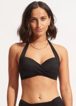 Seafolly Collective Twist Soft Cup Halter