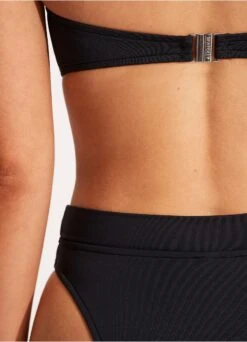 Seafolly Collective Bustier Bandeau - Black -Bikini Sales Store 30877 942 Black 5