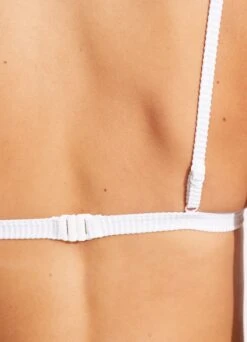 Essentials Fix Tri Bra- White -Bikini Sales Store 30969 640 White 5