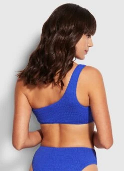 Sea Dive One Shoulder Top -Bikini Sales Store 31018 861 Cobalt 4