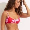 Fleur De Bloom Bralette - Chilli Red 2 Fleur De Bloom Bralette - Chilli Red -Bikini Sales Store 31173 983 Chilli 20Red 1