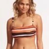 Sun Stripe DD Tank Bra - Black 1 Sun Stripe DD Tank Bra - Black -Bikini Sales Store 31206DD947 Black 1
