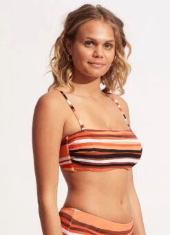 Sun Stripe DD Tank Bra - Black -Bikini Sales Store 31206DD947 Black 3