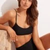 Essentials Bralette- Black -Bikini Sales Store 31232 640 Black 1