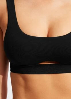 Seafolly Collective Tank Bra - Black 12 Seafolly Collective Tank Bra - Black -Bikini Sales Store 31254 942 Black 5