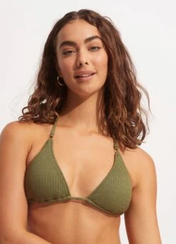 Sea Dive Slide Tri -Bikini Sales Store 31298 861 Khaki 7