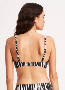 Zahara DD Fixed Tri Bra - Black -Bikini Sales Store 31306DD953 Black 5