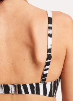 Zahara DD Fixed Tri Bra - Black -Bikini Sales Store 31306DD953 Black 7