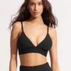 Willow Banded Bralette - Black 1 Willow Banded Bralette - Black -Bikini Sales Store 31326 924 Black 1