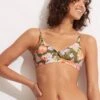 Paradise Garden Twist Front Bralette - Avocado 2 Paradise Garden Twist Front Bralette - Avocado -Bikini Sales Store 31337 960 Avocado 1