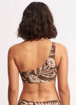 Island In The Sun One Shoulder Top - Tiramisu -Bikini Sales Store 31342 946 Tiramisu 4