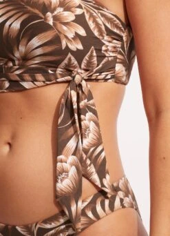 Island In The Sun One Shoulder Top - Tiramisu -Bikini Sales Store 31342 946 Tiramisu 5