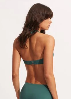 Seafolly Collective DD Scoop Neck Halter Top - Evergreen 11 Seafolly Collective DD Scoop Neck Halter Top - Evergreen -Bikini Sales Store 31368DD942 Evergreen 5