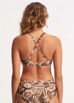 Island In The Sun DD Scoop Neck Halter - Tiramisu -Bikini Sales Store 31368DD946 Tiramisu 4