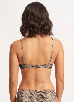 Poolside Ring Front Bralette - Sepia -Bikini Sales Store 31369 954 Sepia 5