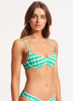 Portofino Sweetheart U/wire Bra - Jade -Bikini Sales Store 31370 939 Jade 3
