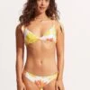 Palm Springs Wrap Front Bralette - Lime Light -Bikini Sales Store 31374 703 Limelight 3