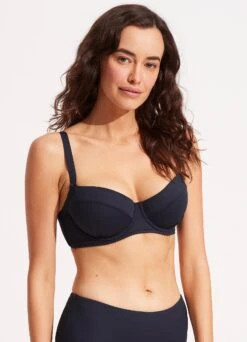 Seafolly Collective DD Cup Underwire Bra - True Navy 9 Seafolly Collective DD Cup Underwire Bra - True Navy -Bikini Sales Store 31383DD942 True 20Navy 3