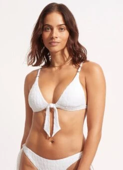 Capri Fixed Tri - White -Bikini Sales Store 31388 987 White 3
