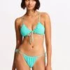 Sea Dive Drawstring Neck Bralette -Bikini Sales Store 31393 861 Aruba 20Blue 3