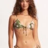 Paradise Garden Drawstring Bralette - Avocado 2 Paradise Garden Drawstring Bralette - Avocado -Bikini Sales Store 31393 960 Avocado 1