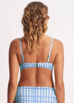 Amalfi Check DD Underwire Bra - Amalfi Blue 11 Amalfi Check DD Underwire Bra - Amalfi Blue -Bikini Sales Store 31398DD951 AmalfiBlue 4