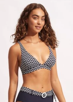 Sienna Longline Tri - True Navy -Bikini Sales Store 31404 976 True 20Navy 3
