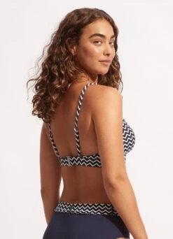 Sienna Longline Tri - True Navy -Bikini Sales Store 31404 976 True 20Navy 4