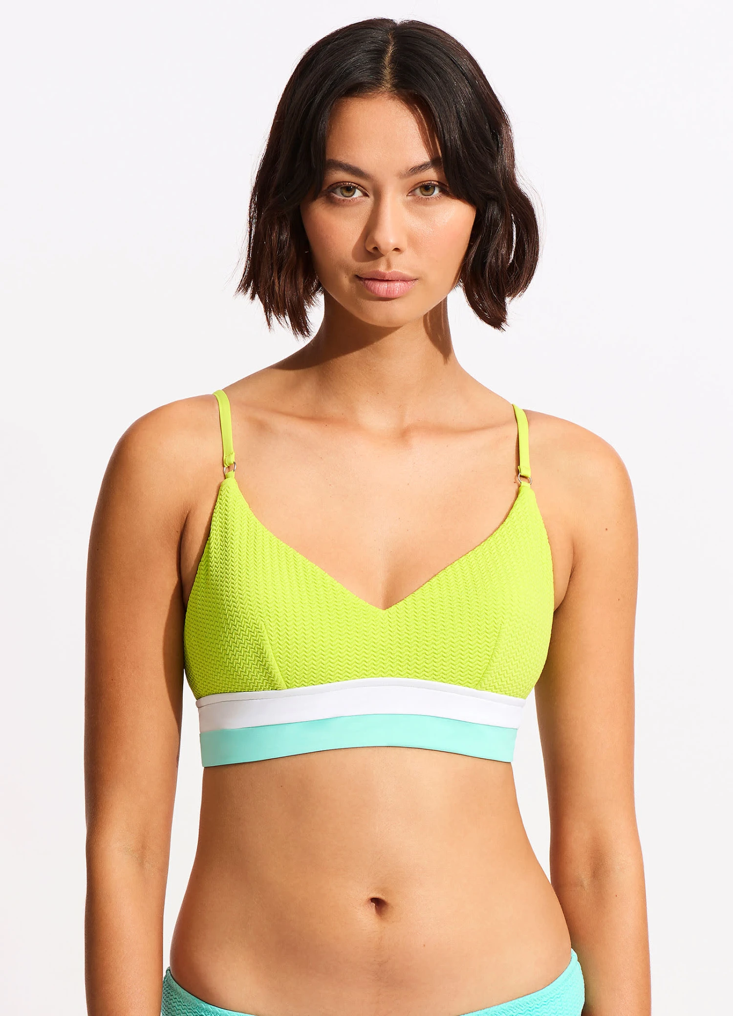 Slice Of Splice Bralette - Lime Burst 5 Slice Of Splice Bralette - Lime Burst - Image 3