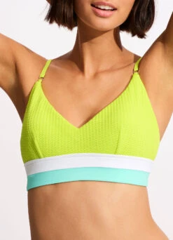 Slice Of Splice Bralette - Lime Burst 11 Slice Of Splice Bralette - Lime Burst -Bikini Sales Store 31406 990 LimeBurst 7